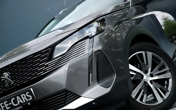 Peugeot 3008 cena 109900 przebieg: 31000, rok produkcji 2021 z Jasień małe 781